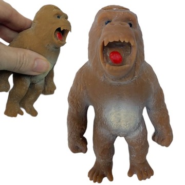 GORYL GNIOTEK GUMOWY Z PIASKIEM ZABAWKA ANTYSTRESOWA IS SQUISHY ZOO