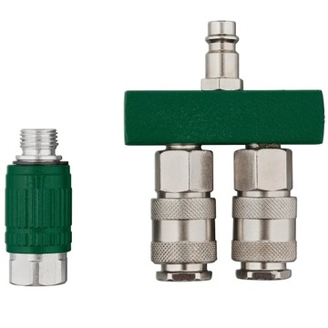 PARKSIDE 2-drożny rozdzielacz sprężonego powietrza + regulator ciśnienia
