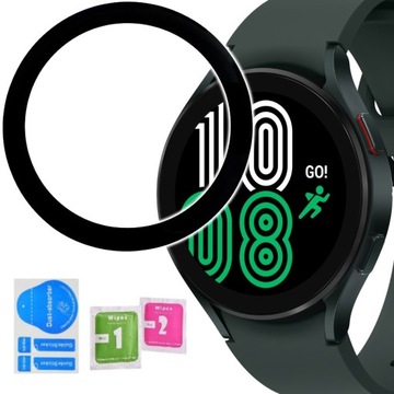SZKŁO OCHRONNE HYBRYDOWE PMMA FULL COVER DO SAMSUNG GALAXY WATCH 4 40MM