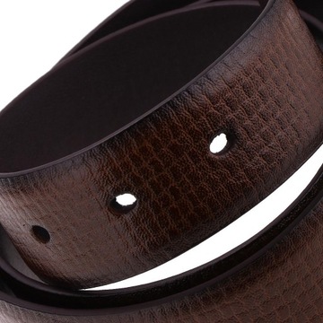 Alloy Pin Buckle for Men Leather Casual Belt