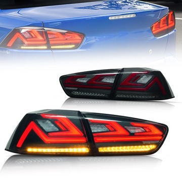 Car Taillights Assembly for Mitsubishi Lancer EX/ES 2008-2023 Full Led Lamp