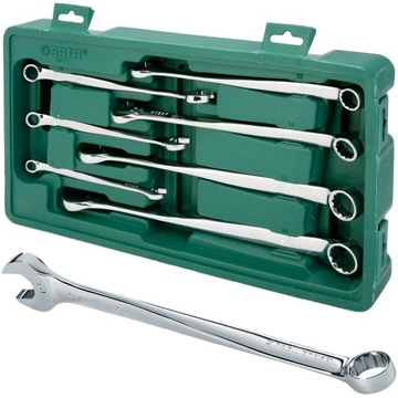 7 KLUCZY PŁASKO-OCZKOWYCH XL X-BEAM 8-19 MM SATA