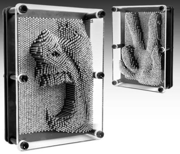 PINART 3D МЕТАЛЛ СЕРЕБРЯНАЯ ДОСКА XXL