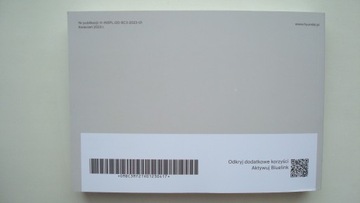 HYUNDAI i20 3-го поколения с 2020 г. - Руководство по эксплуатации на польском языке, оригинал 2023 г.