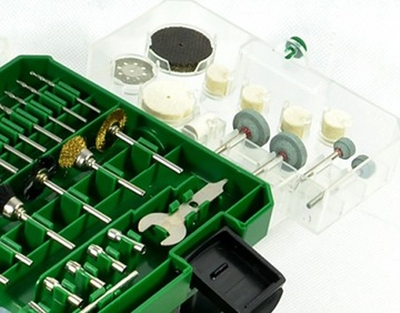 Набор из 389 деталей для мини-болгарки HiKOKI 3,2 мм.