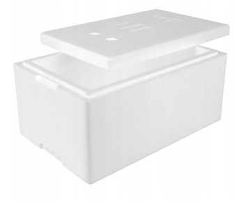 FB213 4szt styrobox termobox fishbox 50x30x21cm do żywności atest