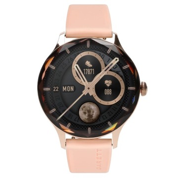 SMARTWATCH GARETT VIVA ZŁOTY STALOWY