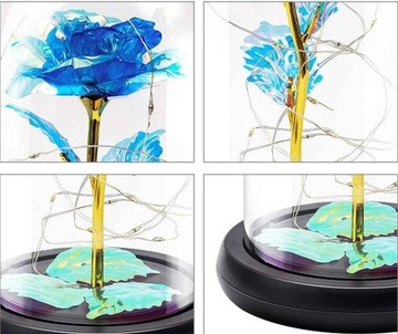 НАБОР «ВЕЧНАЯ РОЗА» 4в1 ПРЕМИУМ ПОДАРОК ​​НА ДЕНЬ СВЯТОГО ВАЛЕНТИНА