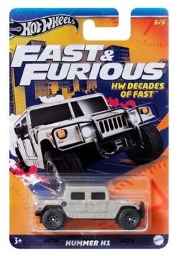 Mattel Hot Wheels Fast & Furious Decades of Fast Hummer H1 HNR88 HR