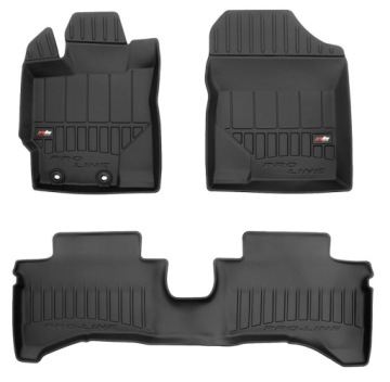 Gumové Koberce Toyota Yaris 3 Hybrid 2011-2020 Korytka 3D