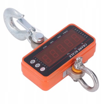 ЭЛЕКТРОННЫЙ КРЮК КРАНОВЫЕ ВЕСЫ 1500 КГ 1,5 Т ПОДВЕСНЫЕ СКЛАДСКИЕ СВЕТОДИОДНЫЕ ВЕСЫ