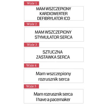 Широкий медицинский стимулятор сердечного сердца резина + сталь