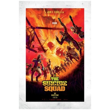 Plakat The Suicide Squad DC Fandom A1+