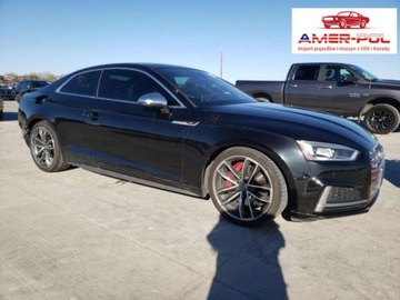 Audi A5 II S5 Coupe 3.0 TFSI 354KM 2018 Audi S5 2018, 3.0L, 4x4, PREMIUM PLUS, od ubez...