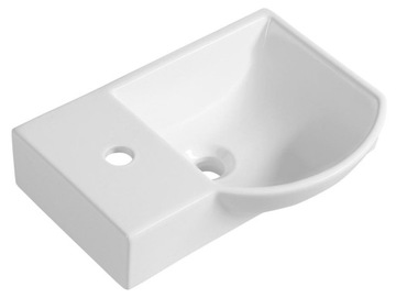 Sapho LITOS umywalka ścienna ceramiczna - 4779