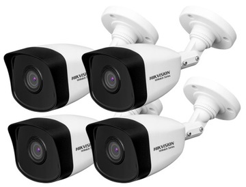 KAMERA IP PoE HIKVISION 4Mpx 4x HWI-B140H Zestaw