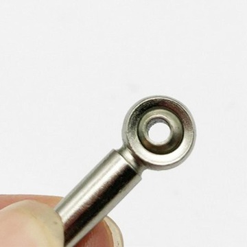 Набор универсальных винтов из прочного металла для деталей серебристого цвета, 17,1 мм.