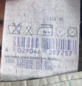 Vintage garnitur Hugo Boss rozmiar 50 / 100 % wełna