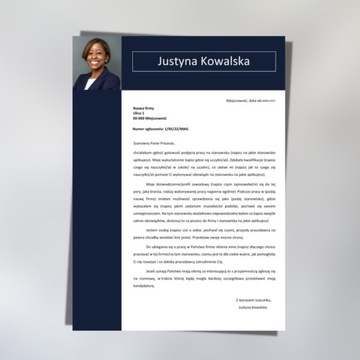 Komplet 3/22/K CV + List Motywacyjny PL + ENG