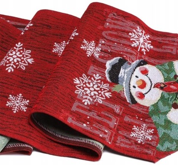 BIEŻNIK ŚWIĄTECZNY NA STÓŁ OBRUS ŚWIĘTA 180 x 35