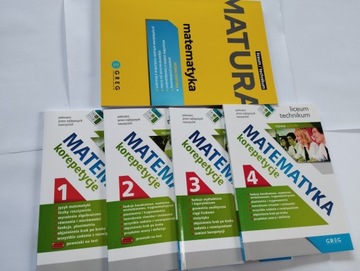 MATURA MATEMATYKA 2023 + KOREPETYCJE 1-4 Liceum x5