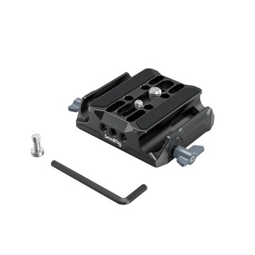 SmallRig 3357 - uniwersalna płytka z dwoma zaciskami na pręty 15mm