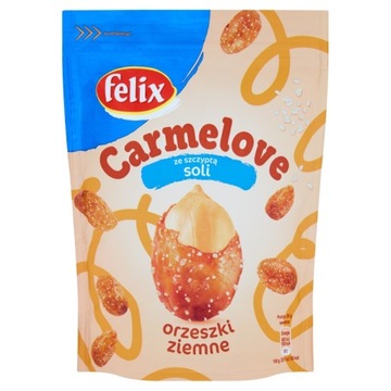 Felix Carmelove Orzeszki ziemne w karmelu 160 g