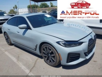 BMW Seria 4 G22-23-26 2022 BMW Seria 4 430I GRAN COUPE, 2022 2.0 Benzyna 248KM