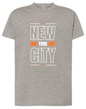 T-Shirt fajny nadruk NEW YORK City Rozm.L