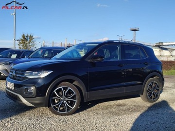 Volkswagen T-Cross SUV 1.0 TSI 110KM 2021 Volkswagen T-Cross GWARANCJA 100 BEZWYPADKOWY Automat 47tys km 1-Wlasc. Za, zdjęcie 24