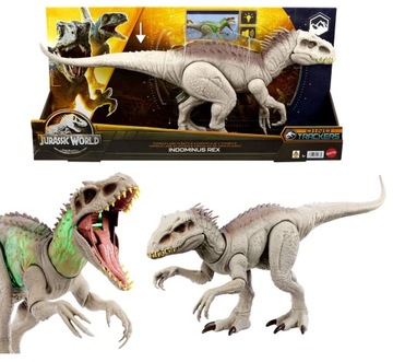 JURASSIC WORLD INDOMINUS REX 60CM DŹWIEK ŚWIATŁO