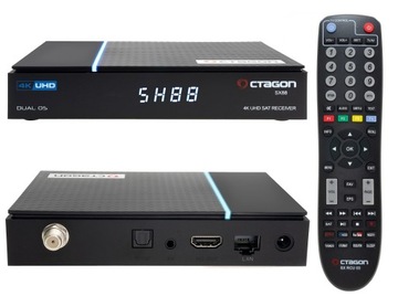 OCTAGON SX88 V2 4K LINUX E2 Dual OS OSCAM CCCAM