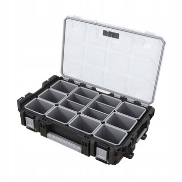 KETER RIGID GEAR SKRZYNKA NARZĘDZIOWA ORGANIZER W WYCIĄGANYMI POJEMNIKAMI