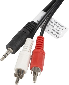 Кабель Jack 3,5-2RCA 5,0м HQ LB0024 LIBOX