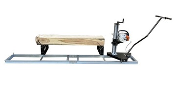 TRAK DO PIŁY ŁAŃCUCHOWEJ SPALINOWEJ PRZYSTAWKA PROWADNICA 400 CM SZYNY