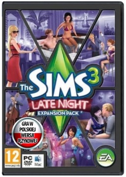 The Sims 3 Late Night для ПК на польском языке (PL)