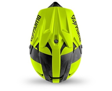 Полнолицевой шлем Bluegrass INTOX S 54-56 см, желто-черный