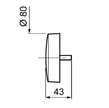 Ручка стандартного автоматического сифона для ванны WIRQUIN