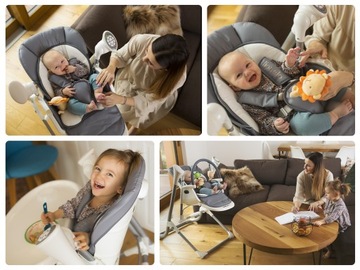 LIONELO NILES СТульчик для кормления 2в1