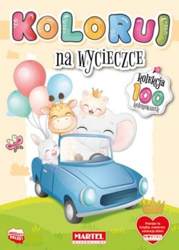 Kolekcja 100 - KOLORUJ - kolorowanka NA WYCIECZCE
