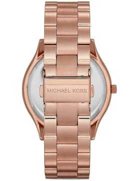 ZEGAREK DAMSKI MICHAEL KORS MK3197 SLIM RUNWAY różowe złoto na prezent +BOX