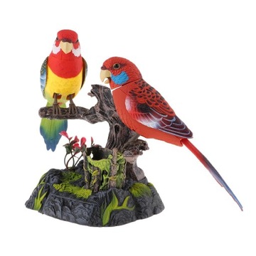 Dazzling Toys Singing and Dancing Parrots Birds | Battery Operated