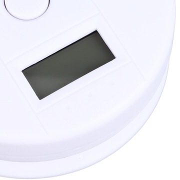 Wyświetlacz LCD alarmu CO Wysoka czułość Dźwięk Ostrzeżenie świetlne