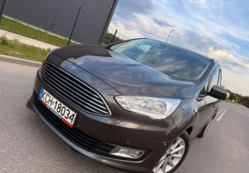 Ford C-MAX II Grand C-MAX Facelifting 1.5 TDCi 120KM 2018 Ford C-MAX TitANium 1.5TDCi 120ps 6Biegow Bezwypadkowy Tylko 145Tys Przebi, zdjęcie 3