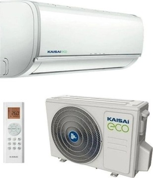 KLIMATYZATOR KAISAI ECO 3,5kW SPLIT KEX-12KTGI/ KEX-12KTGO