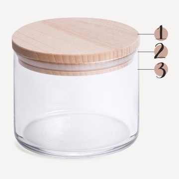 Контейнеры для специй 6 шт. ГЕРМЕТИЧЕСКИЕ баночки по 400 мл для сахара и соли.