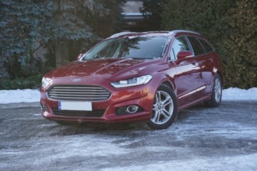 Ford Mondeo V Kombi 2.0 TDCi 150KM 2017 Ford Mondeo SalonPL, 1rej. 2018r, Titanium, Tempomat, SONY, LED, Kamera, F