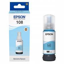 EPSON Tusz EcoTank 108 LIGHT CYAN 70 ml C13T09C54A