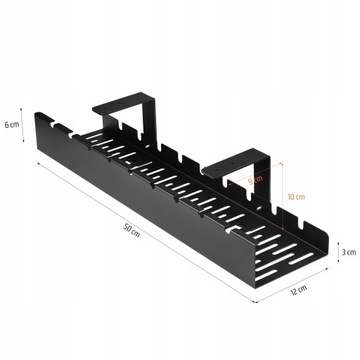 КРЫШКА-ОРГАНИЗАТОР ДЛЯ ПРОВОДОВ КАБЕЛЕЙ ПОЛКА ОФИСНАЯ МЕТАЛЛИЧЕСКАЯ СТОЛ