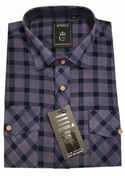 Jha3 Вельветовая рубашка LONG PLATED GREY M 39/40